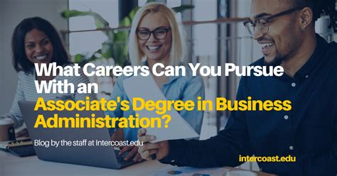 What Careers Can You Pursue With An Associate S Degree In Business What Careers Can You Pursue With An Associate S Degree In Business