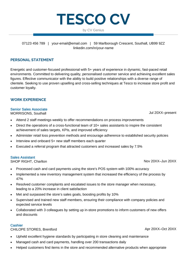 What Is A Cv For A Job