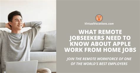 What Remote Jobseekers Need To Know About Apple Work From Home Jobs What Remote Jobseekers Need To Know About Apple Work From Home Jobs