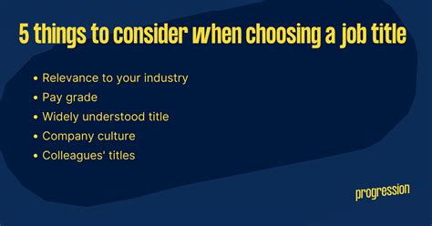 What Should My Job Title Be 5 Things To Consider When Choosing A Job What Should My Job Title Be 5 Things To Consider When Choosing A Job