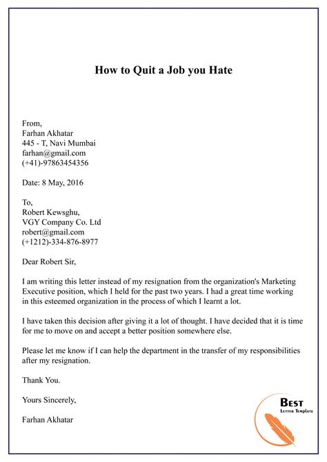 What To Say When Quitting A Job What To Say When Quitting A Job