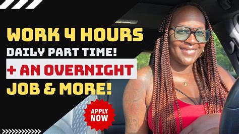 Work 4 Hours A Day From The Comfort Of Home An Overnight Job Work 4 Hours A Day From The Comfort Of Home An Overnight Job