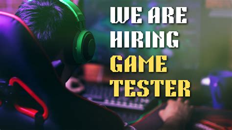 Work From Home Game Tester Jobs