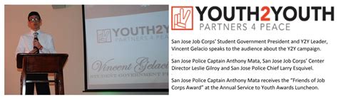 Y2y And Sjpd Collaborations Recognized At San Jose Job Corps Service Y2y And Sjpd Collaborations Recognized At San Jose Job Corps Service