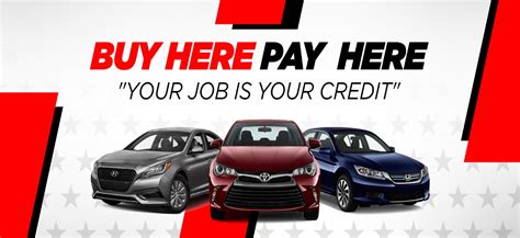 Your Job's Your Credit Car Lots Near Me
